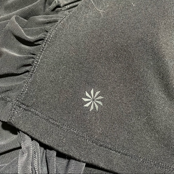 Athleta Racerback Tank with Ruched Mesh Back - Picture 3 of 3